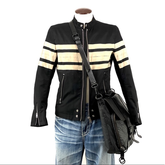 DIESEL | DuPont Teflon | Cafe Racer | Biker Jacket - Picture 2 of 14